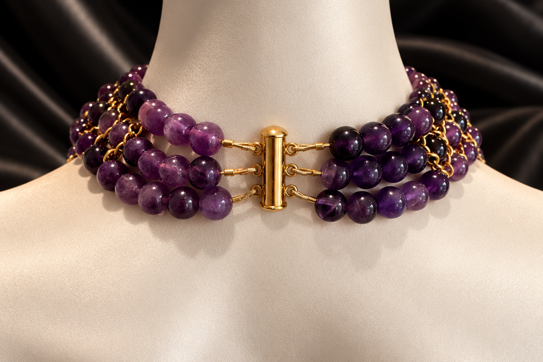 Collier Aura - Améthyste