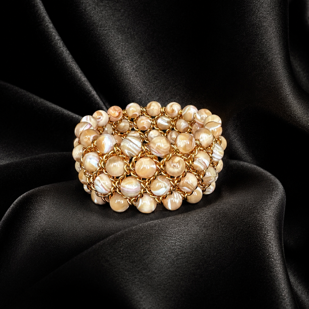 Aura Bracelet - Golden Mother-of-Pearl