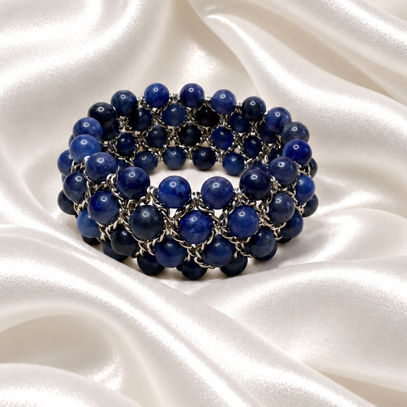Aura Bracelet - Dark blue aventurine