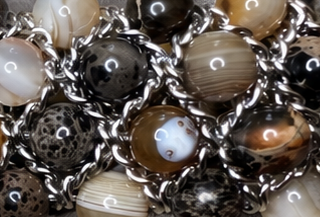 Aura Bracelet - Brown Agate and Imperial Jasper