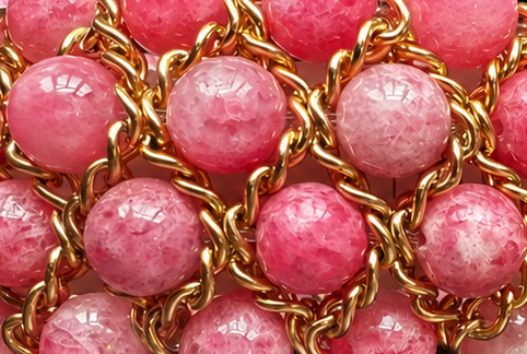 Aura Bracelet - Pink jade