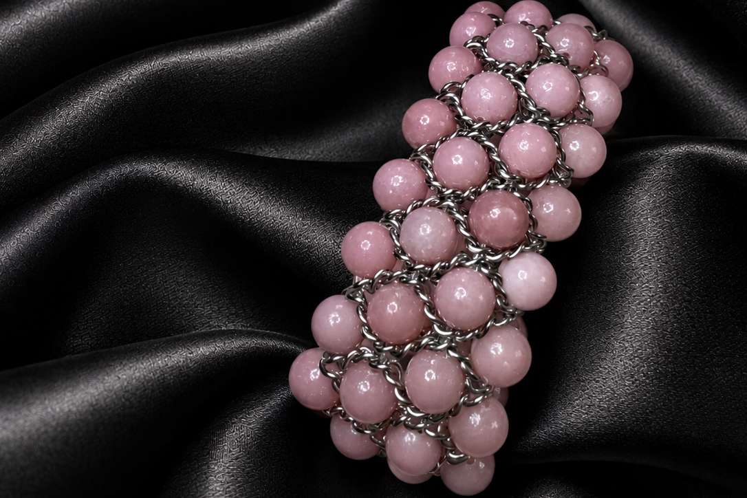 Aura Bracelet - Pink Opal
