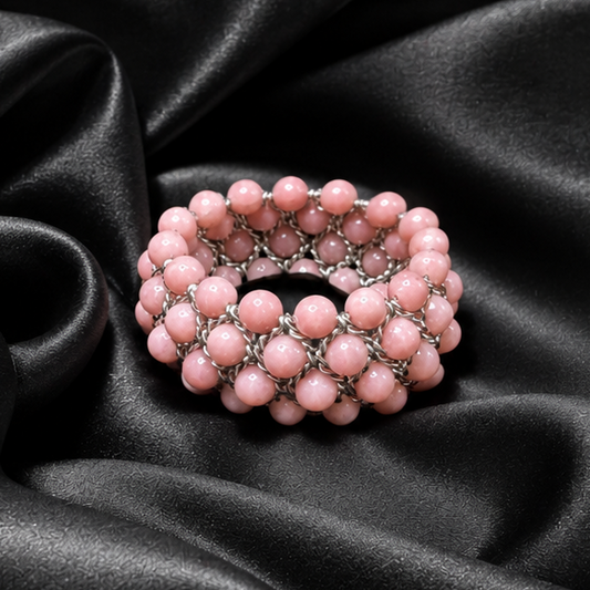 Bracelet Aura - Opale rose