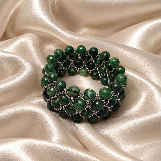 Bracelet Aura - Jade d'Afrique