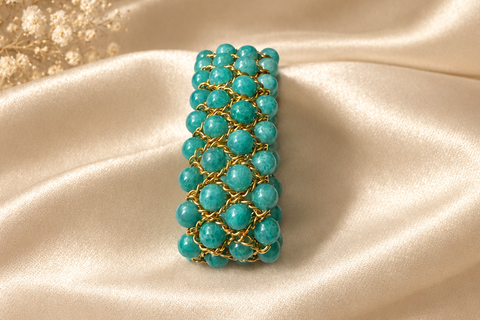 Aura Bracelet - Peruvian Amazonite