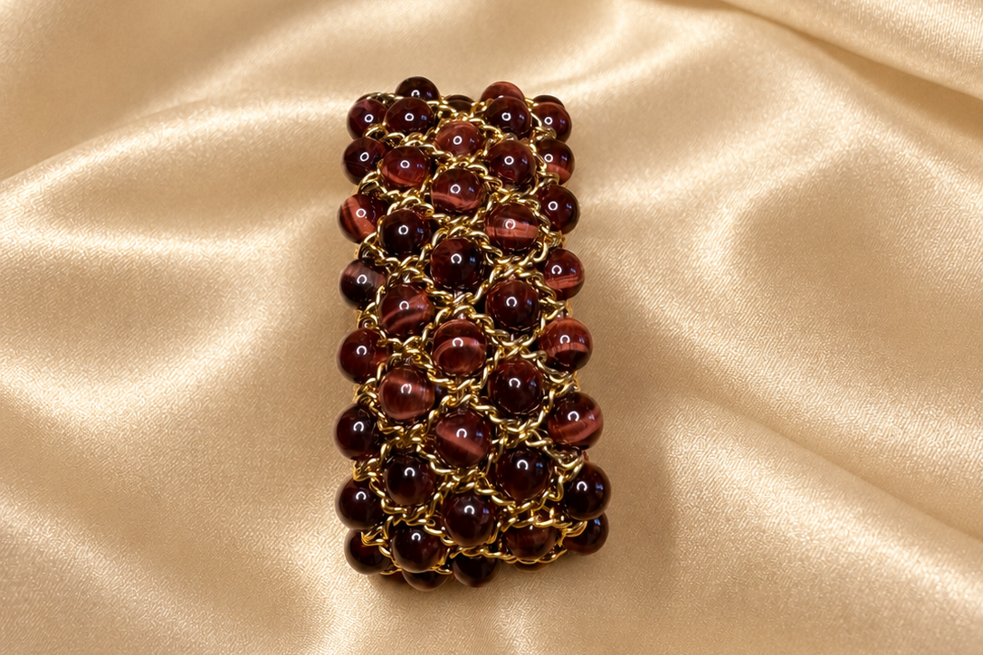 Aura Bracelet - Bull's Eye - five strands