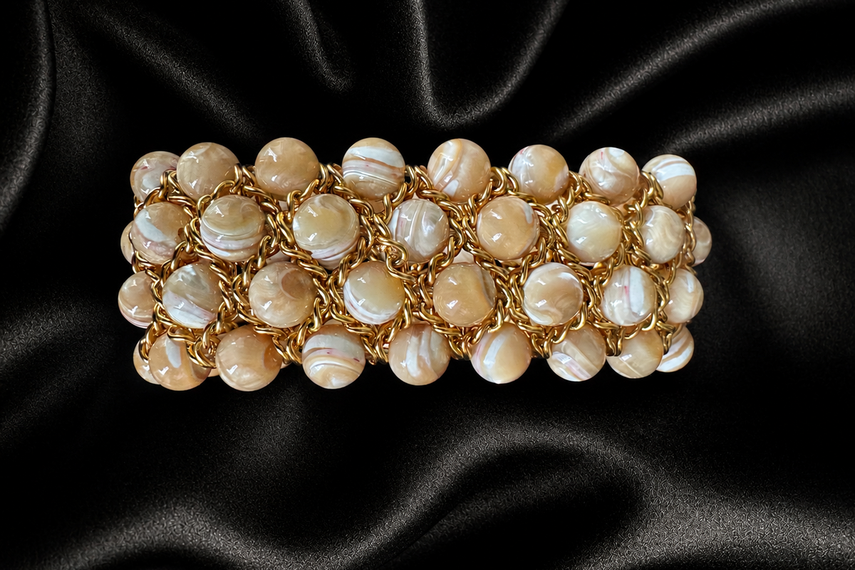 Aura Bracelet - Golden Mother-of-Pearl