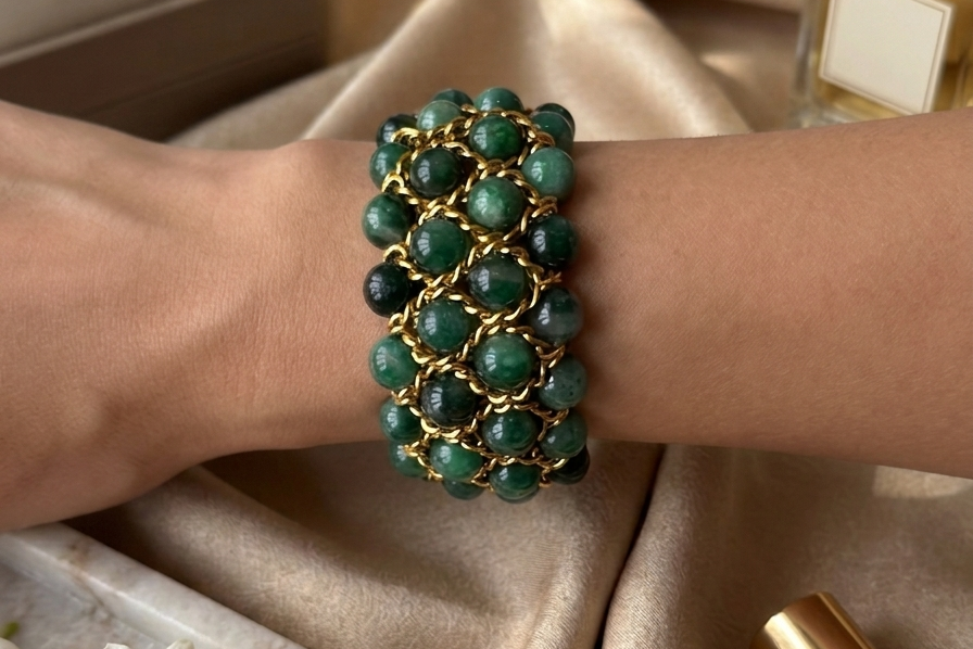 Aura Bracelet - Fuchsite