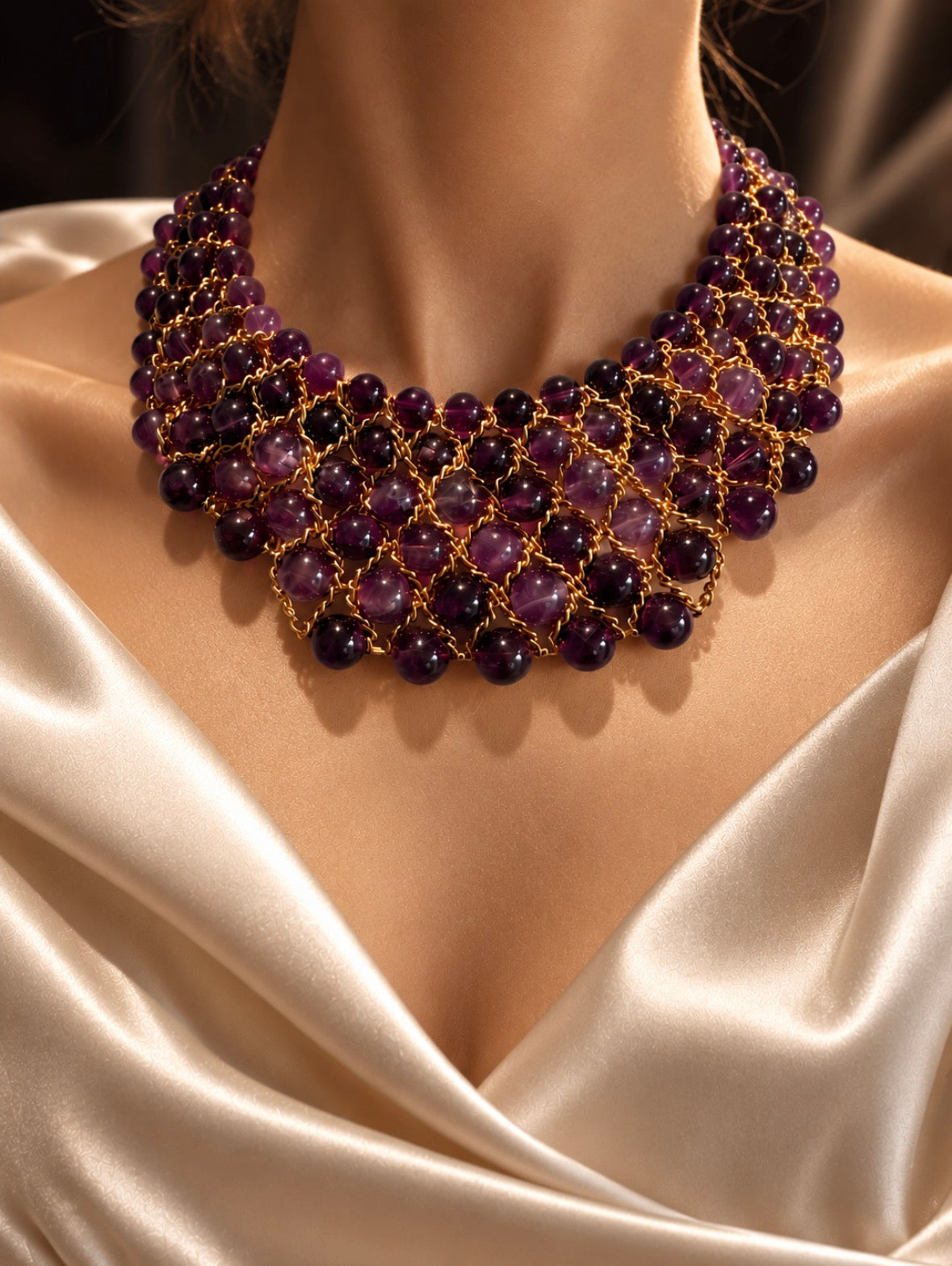 Collier Aura - Améthyste