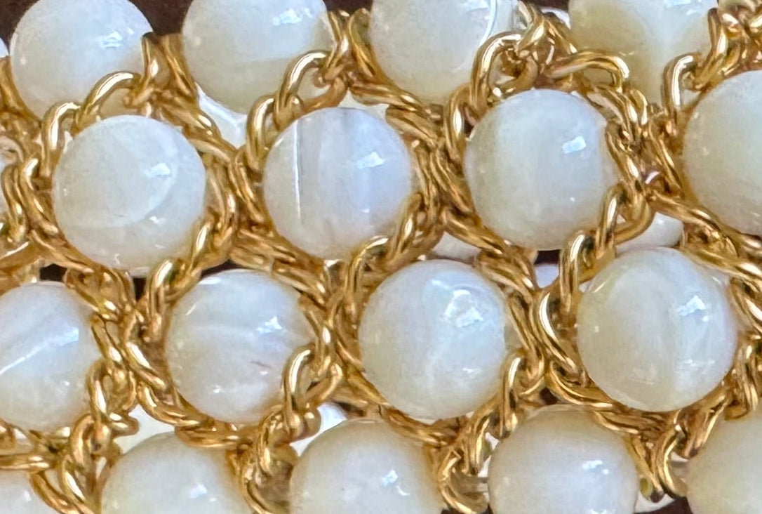 Bracelet Aura - Nacre blanche