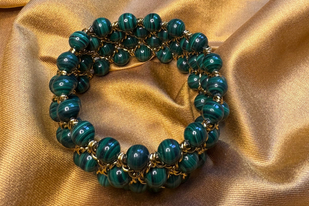 Aura Bracelet - Malachite