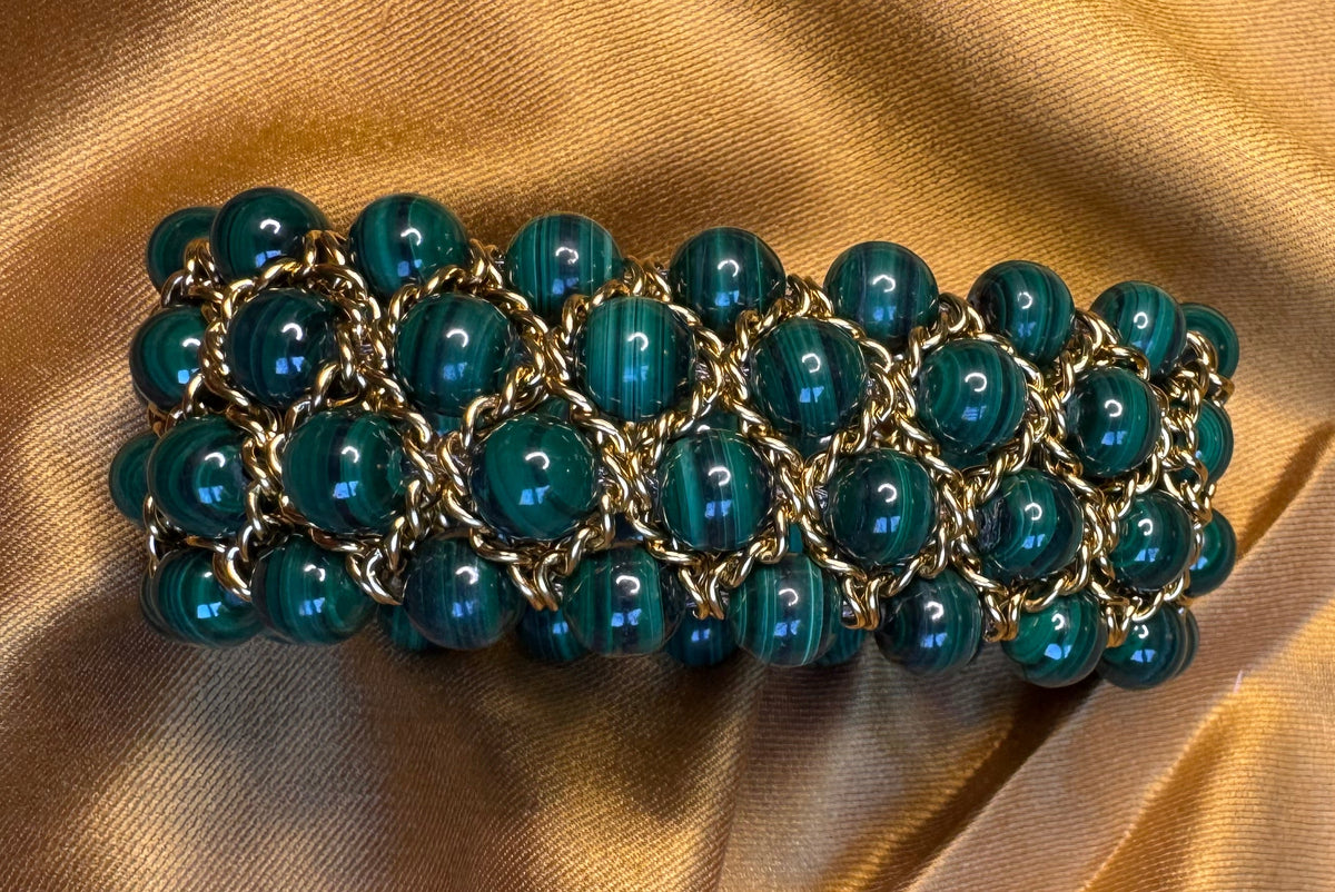 Aura Bracelet - Malachite