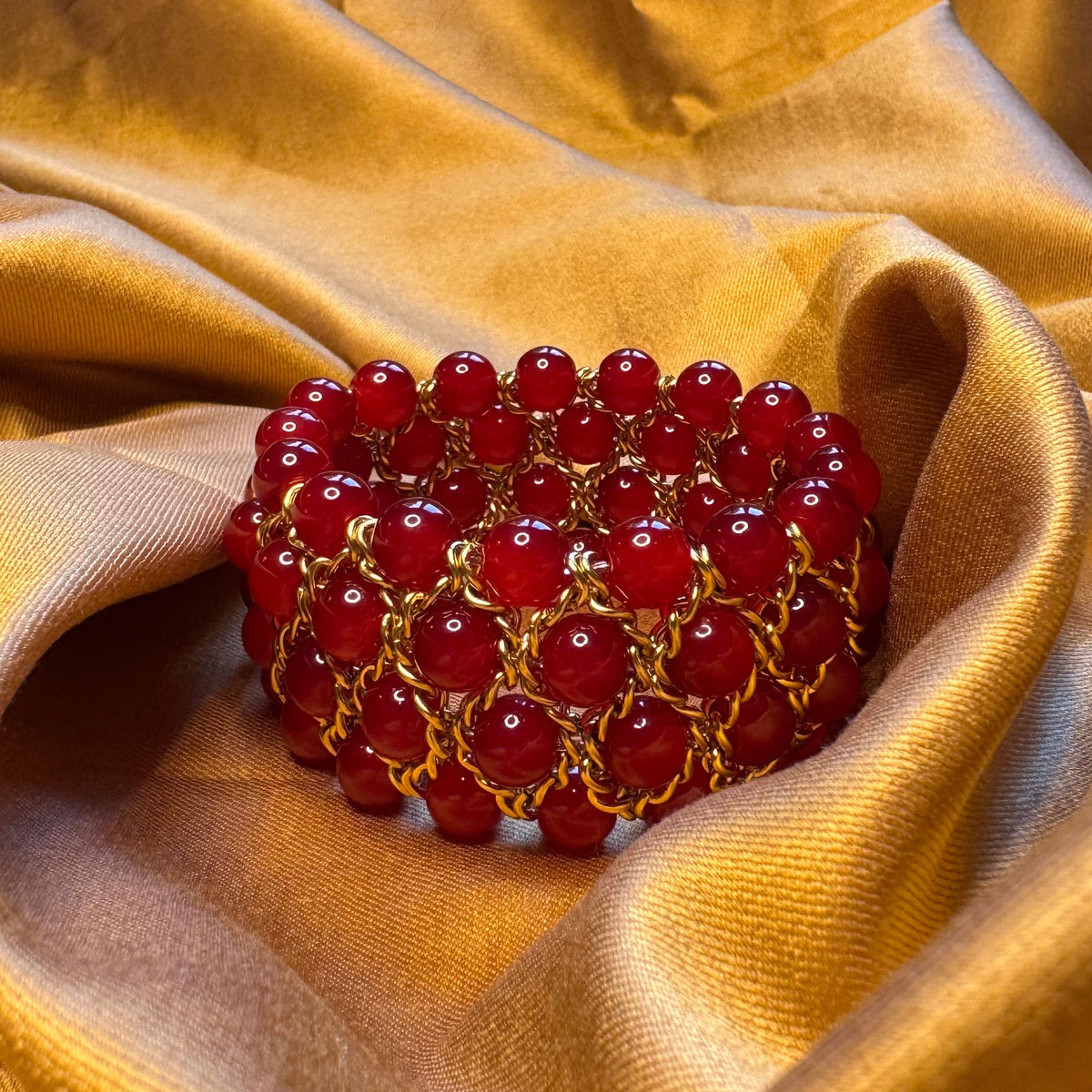 Aura Bracelet - Red Agate