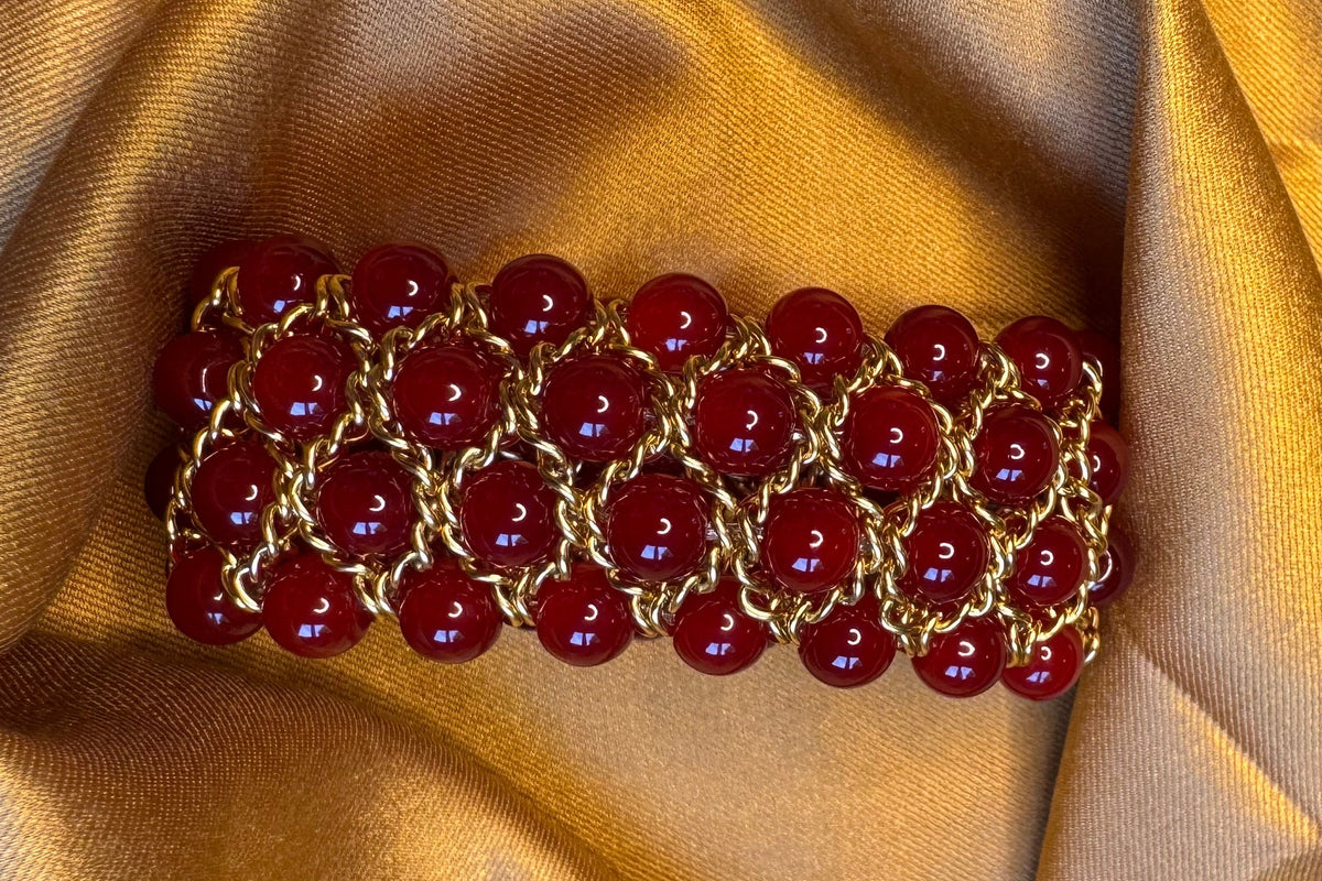 Aura Bracelet - Red Agate