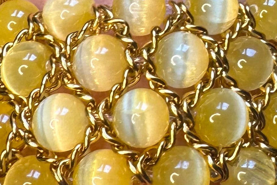 Aura Bracelet - Yellow Selenite
